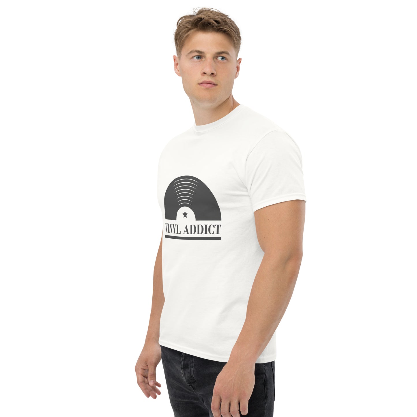 Vinyl addict Unisex classic tee