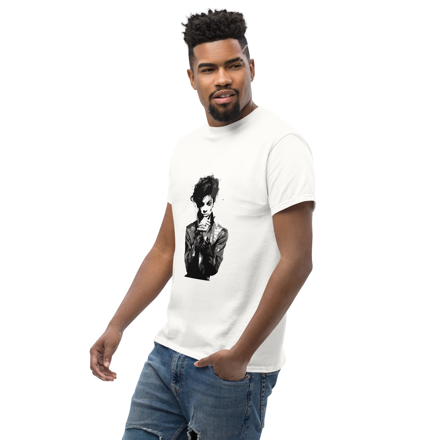 Prince drawing Unisex classic tee