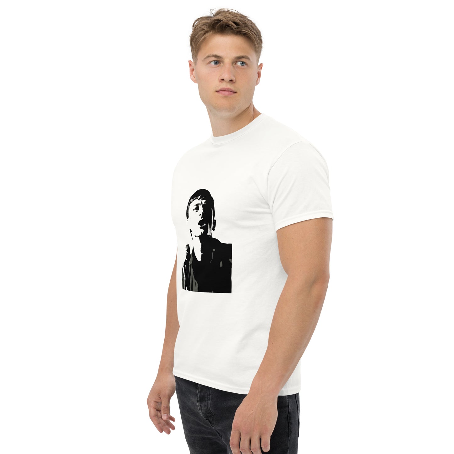 Ian Curtis Drawing Unisex classic tee