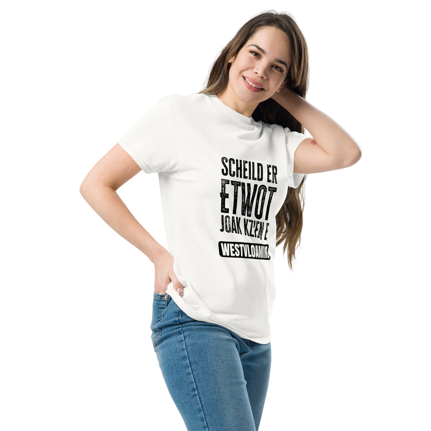 Scheild er etwot Westvloaming Unisex classic tee