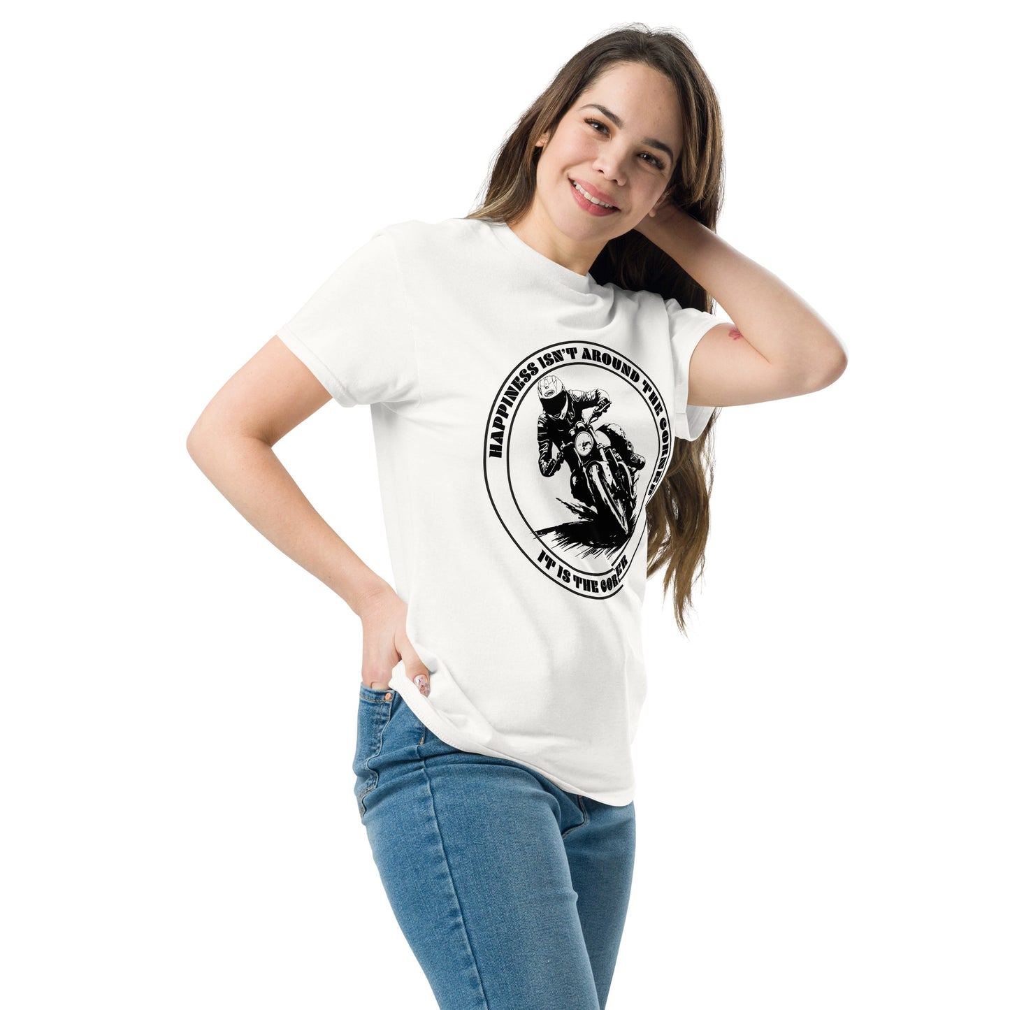 Motorcycle Happyness Unisex classic tee