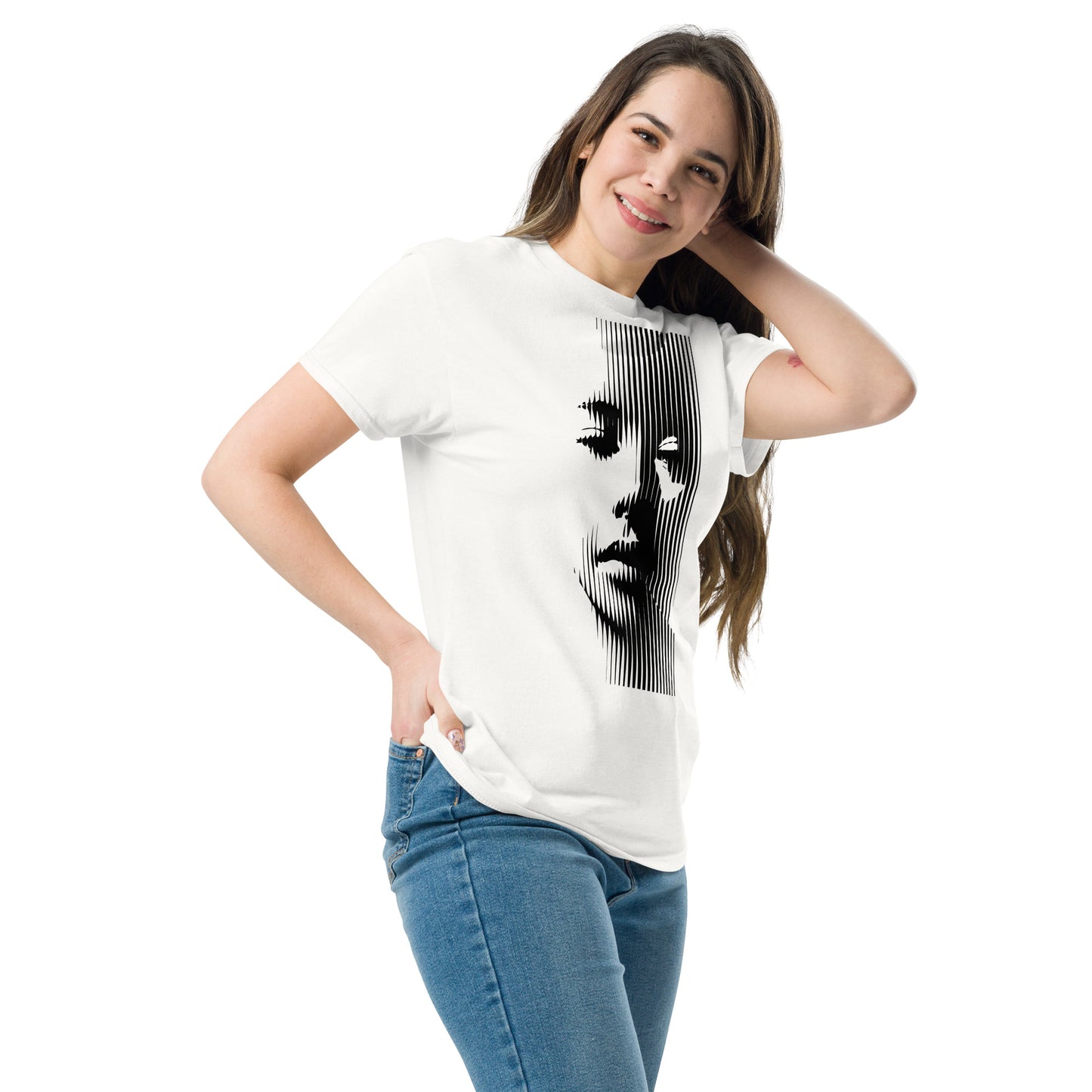 Lady Stripes Unisex classic tee
