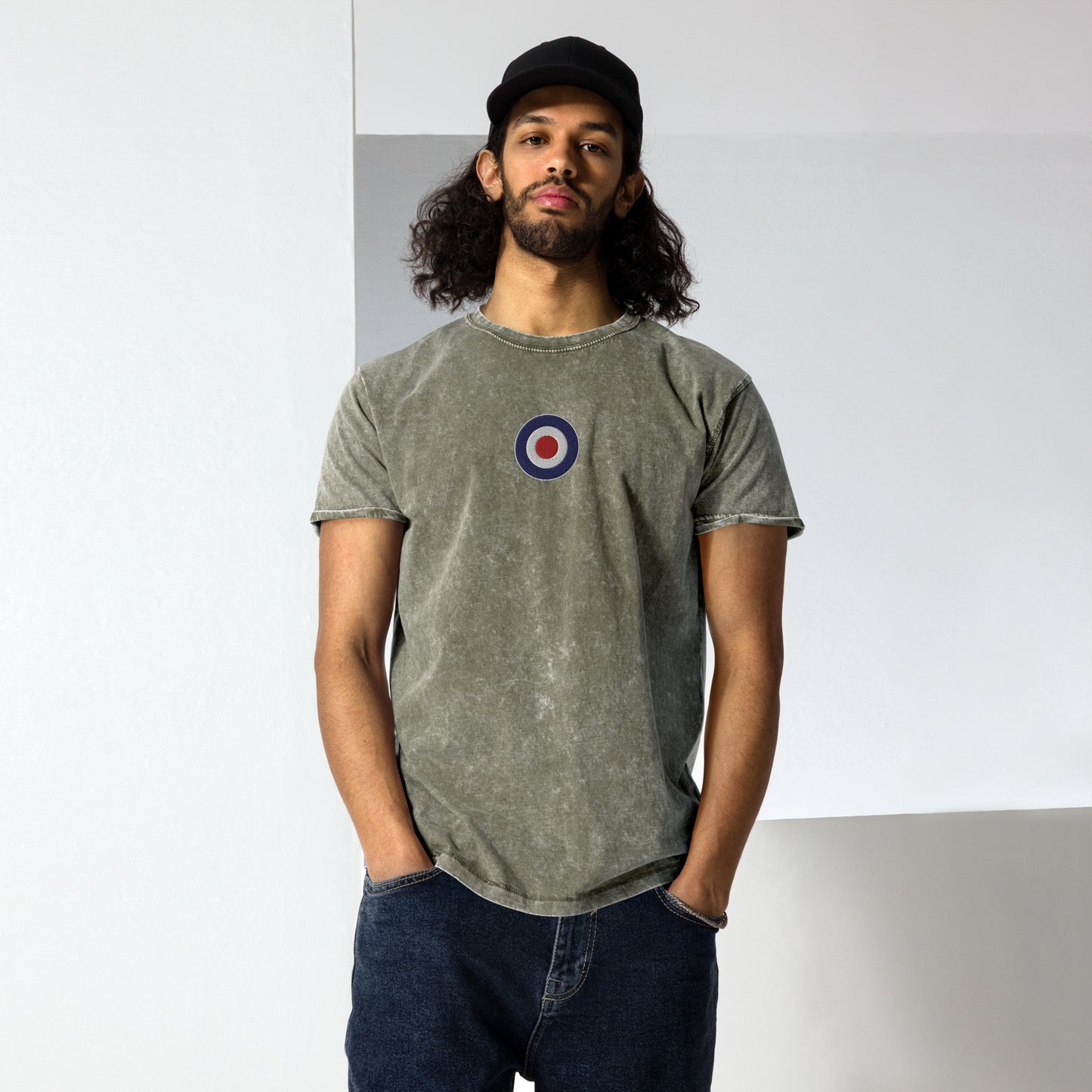 Mods Roundel Denim T-Shirt