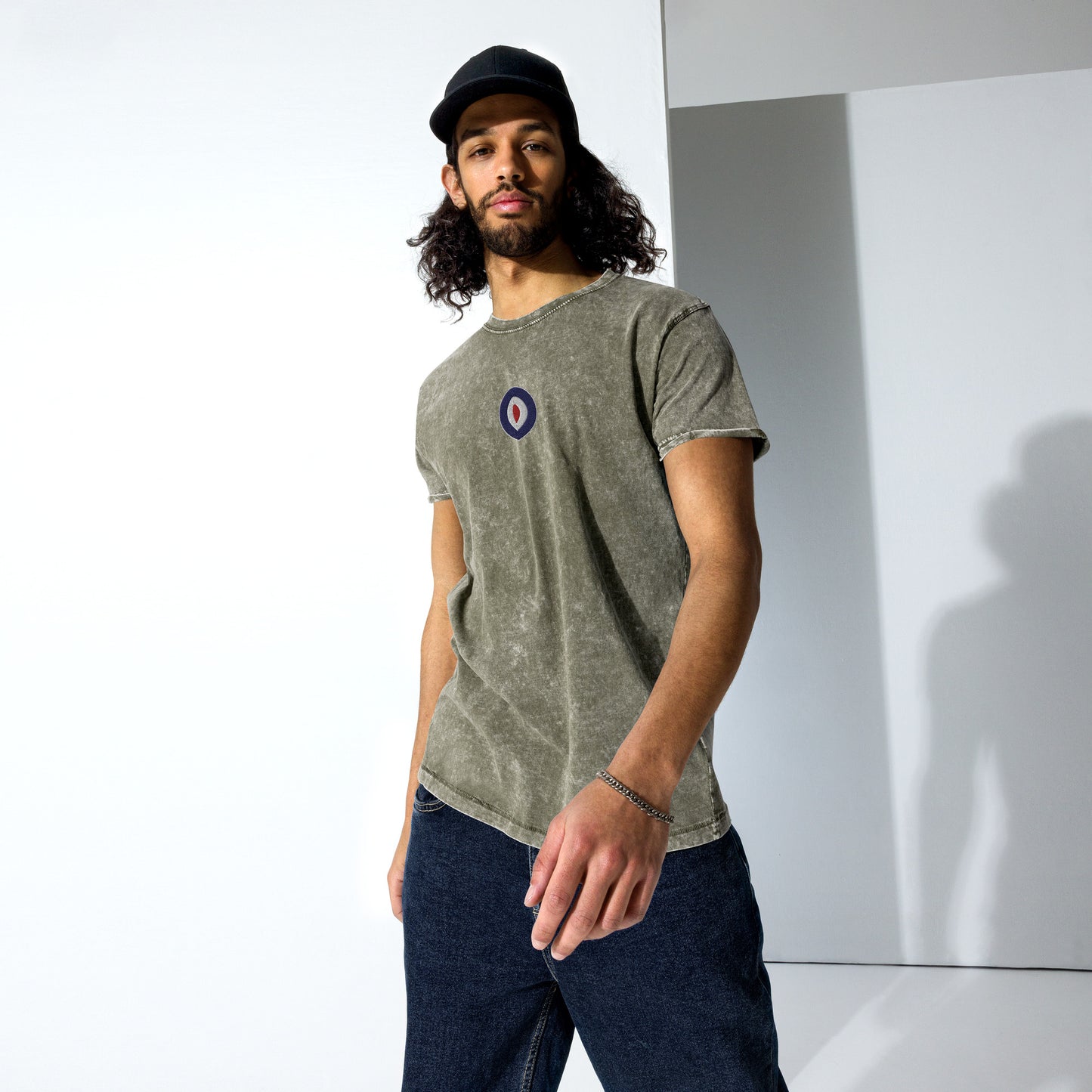 Mods Roundel Denim T-Shirt