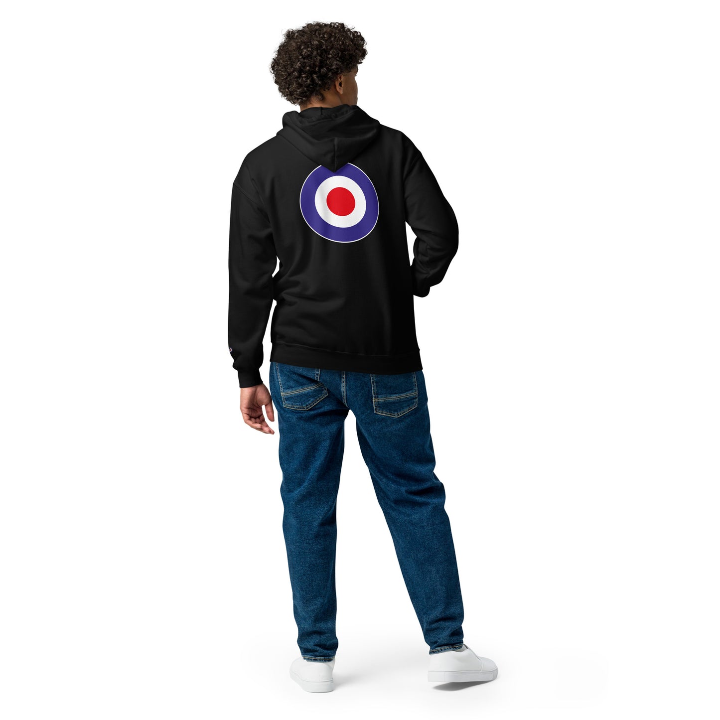 Mods Roundel Unisex heavy blend zip hoodie