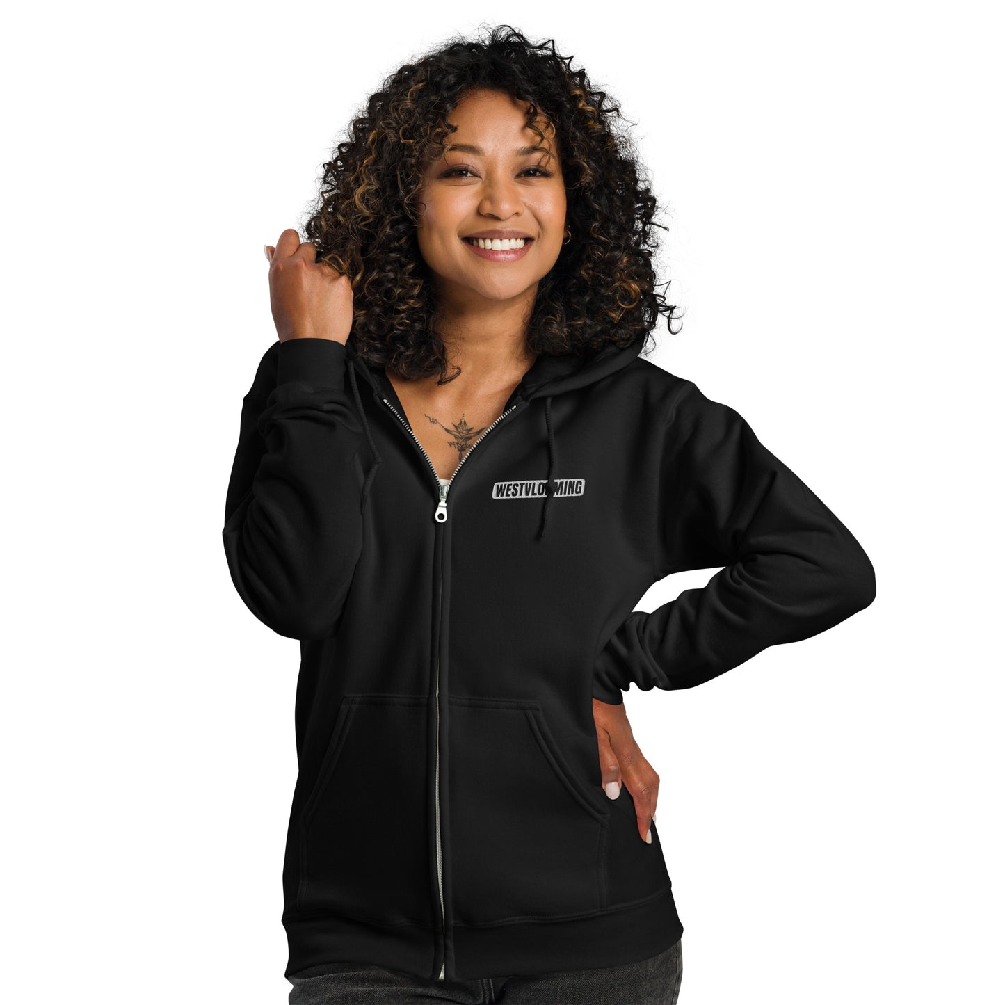 Westvloaming Unisex heavy blend zip hoodie