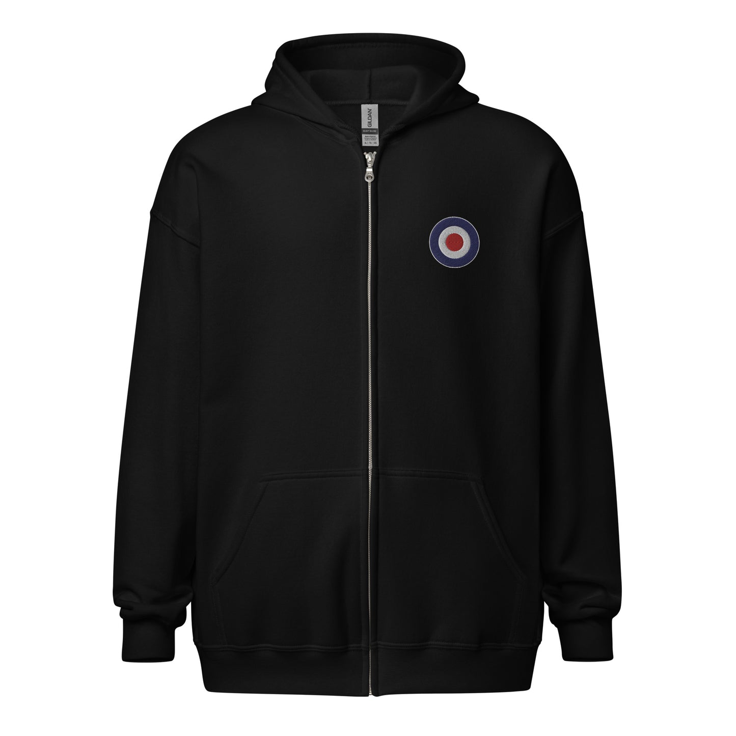 Mods Roundel Unisex heavy blend zip hoodie