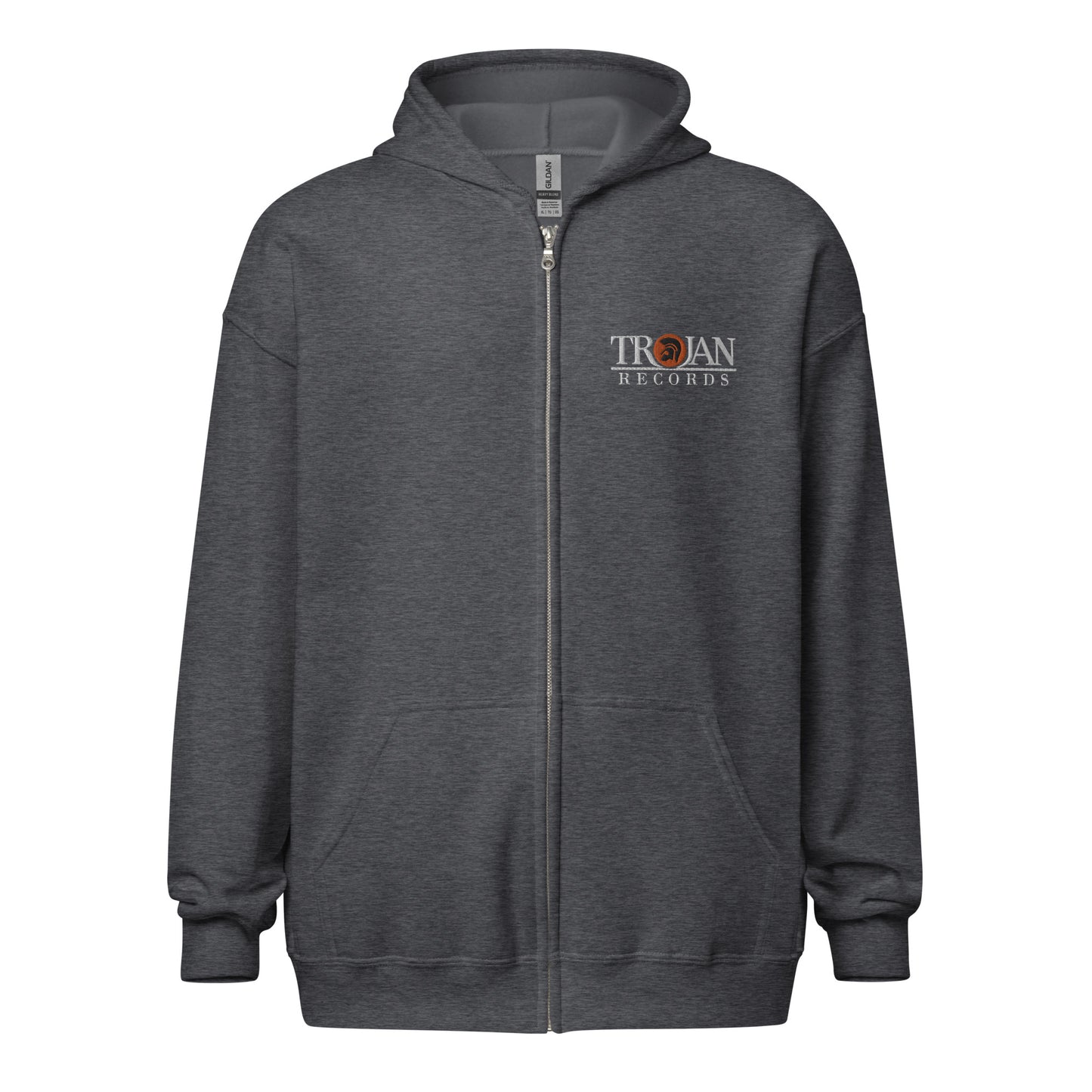 Trojan Records Unisex heavy blend zip hoodie