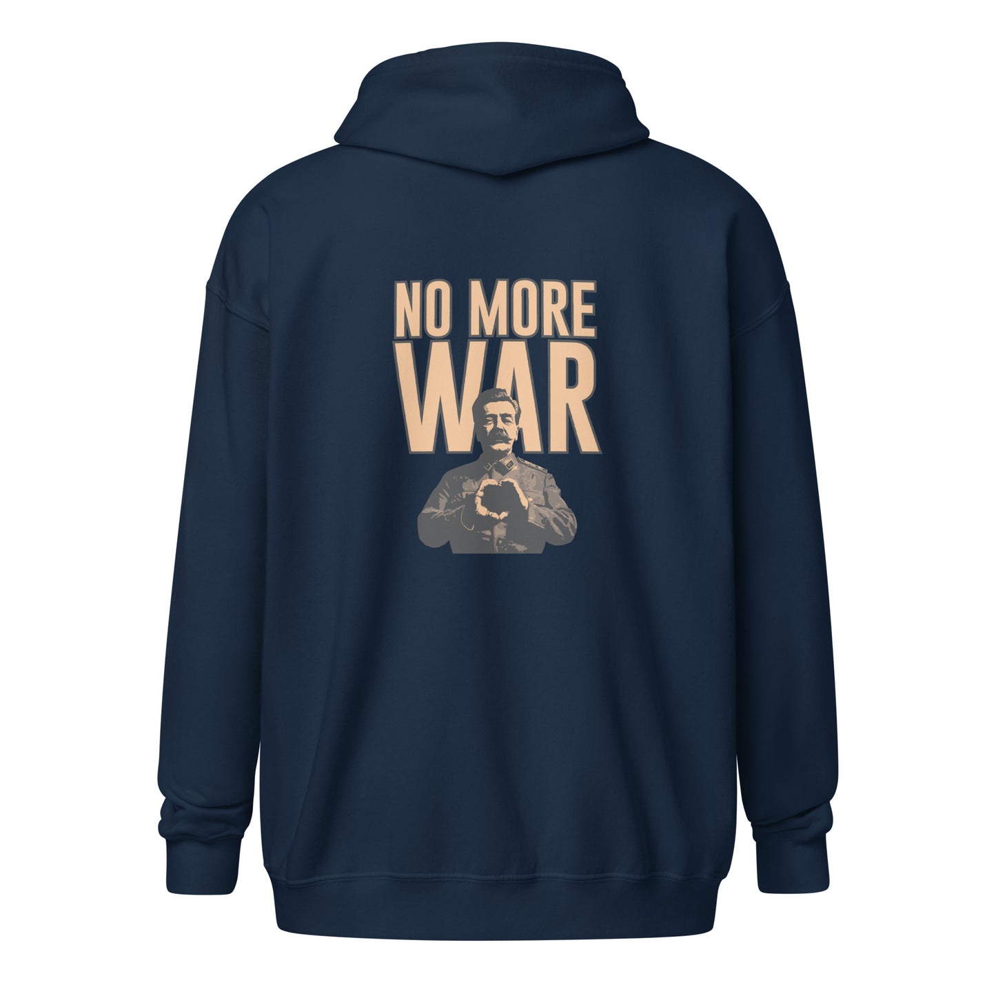 no more War Unisex heavy blend zip hoodie