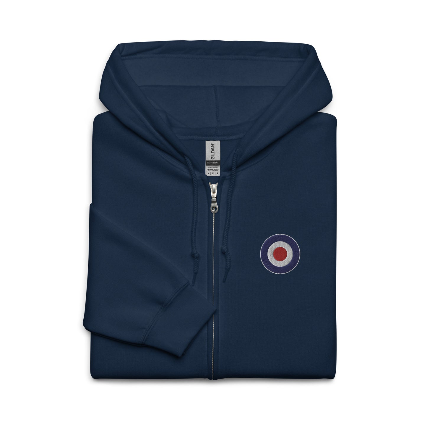 Mods Roundel Unisex heavy blend zip hoodie