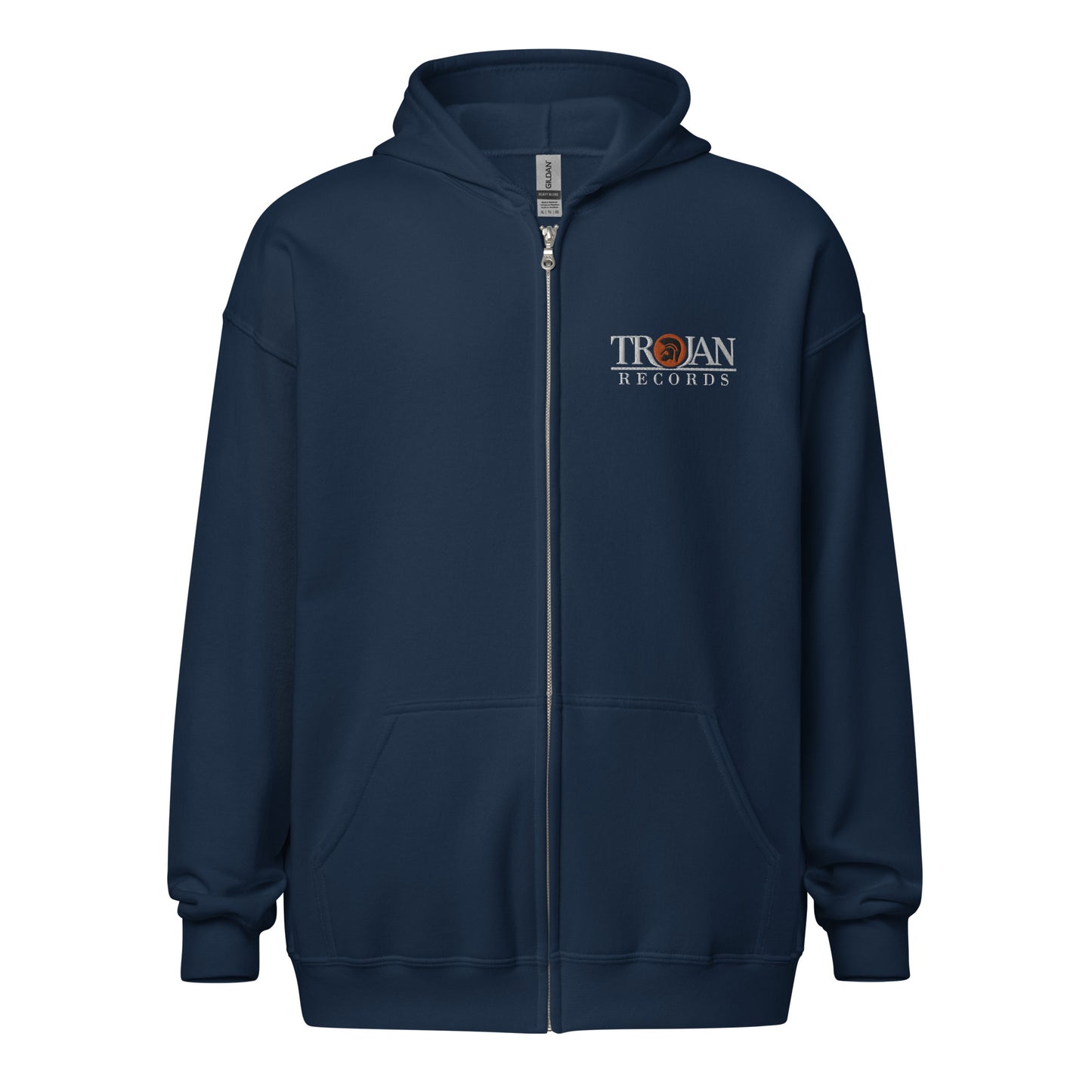 Trojan Records Unisex heavy blend zip hoodie