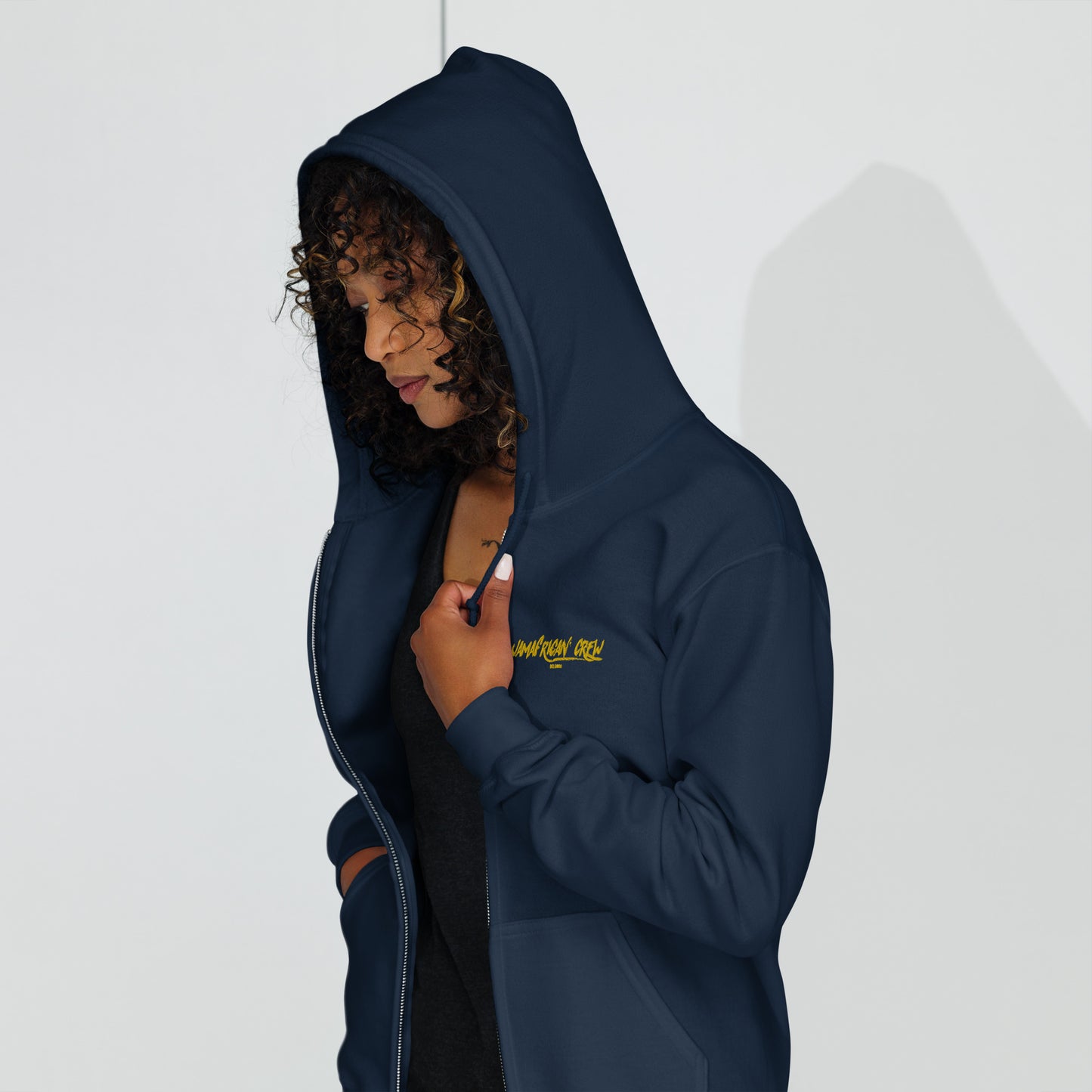Jamafrican crew Unisex heavy blend zip hoodie