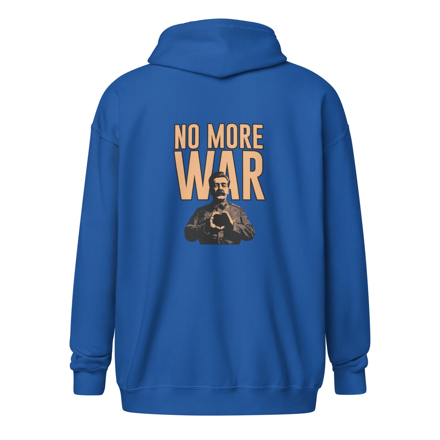 no more War Unisex heavy blend zip hoodie