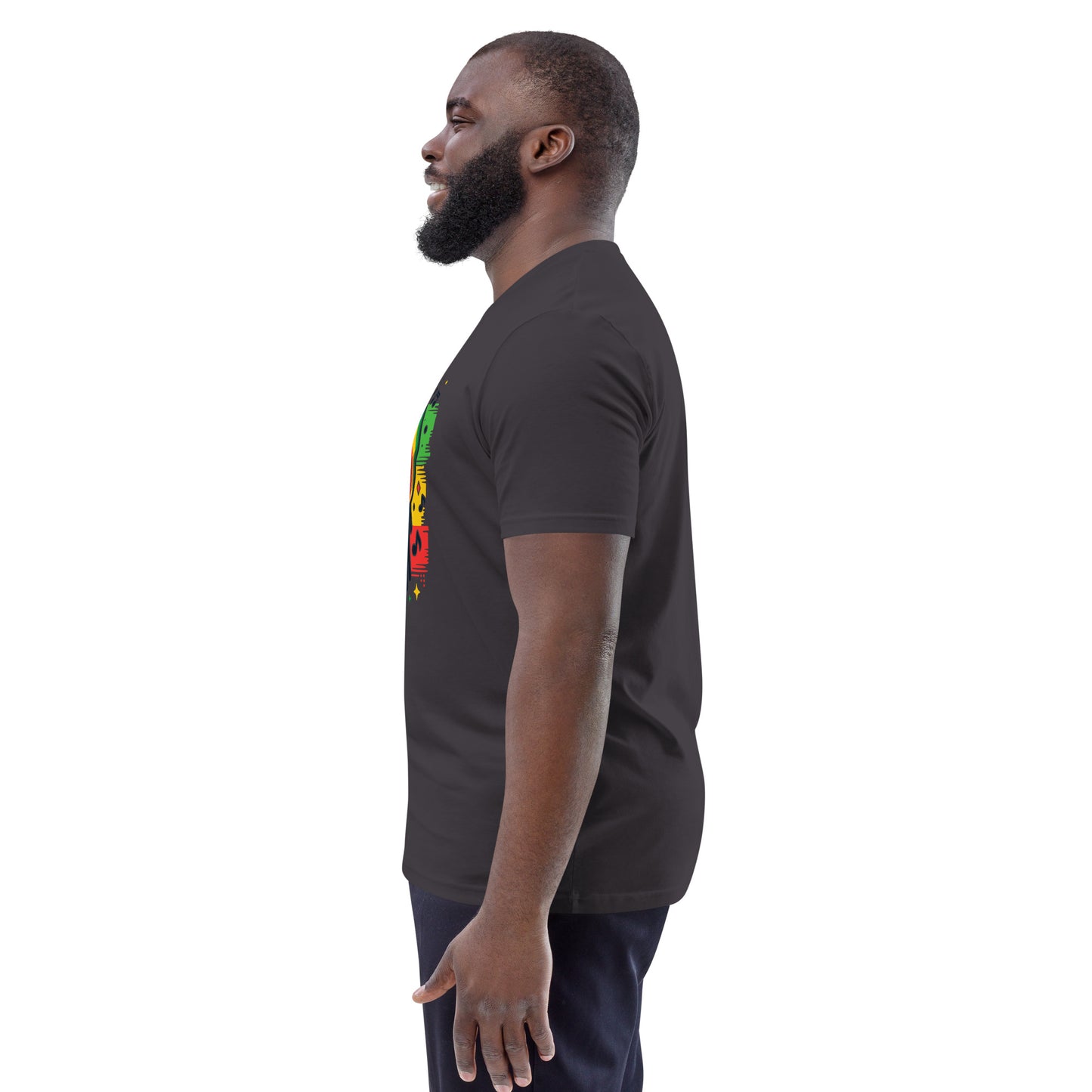 Rasta Man Unisex organic cotton t-shirt