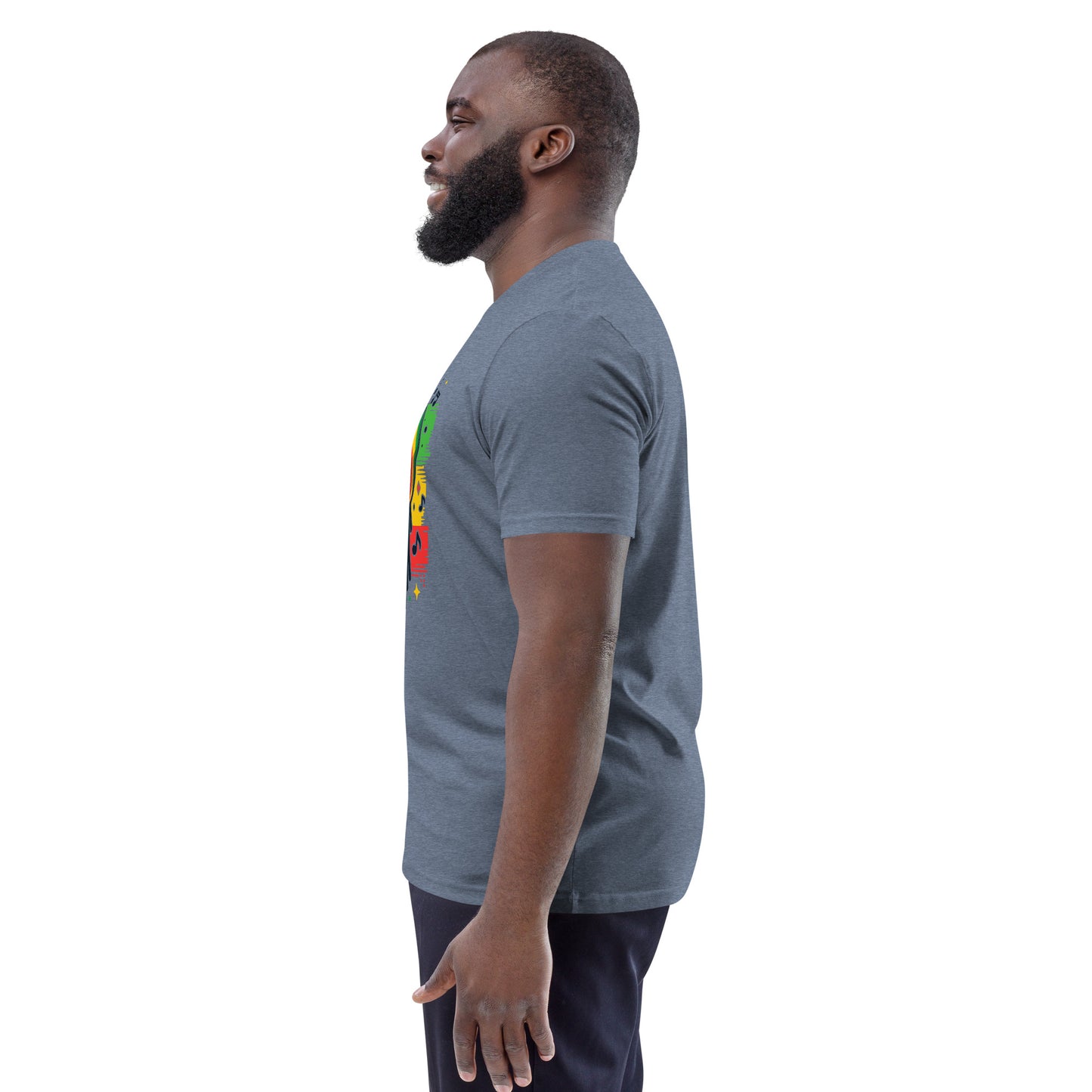 Rasta Man Unisex organic cotton t-shirt