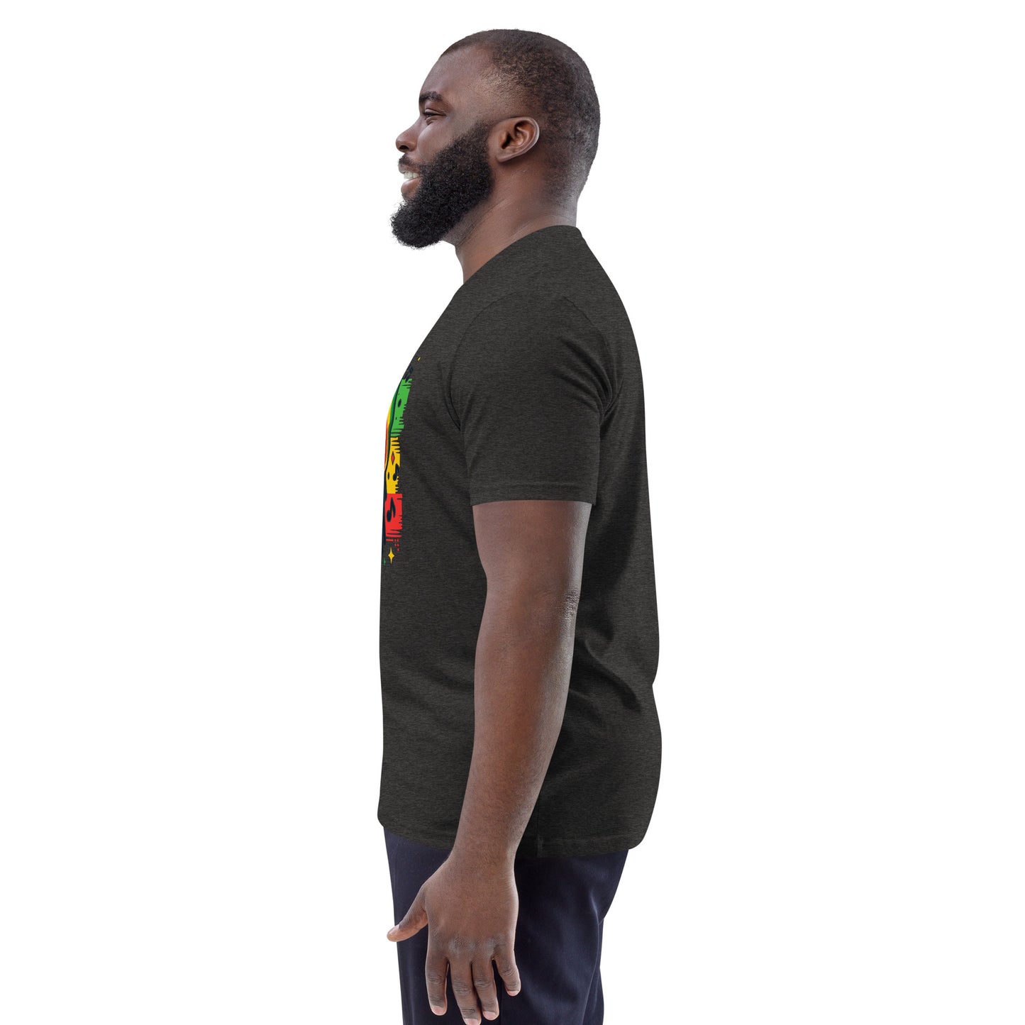 Rasta Man Unisex organic cotton t-shirt