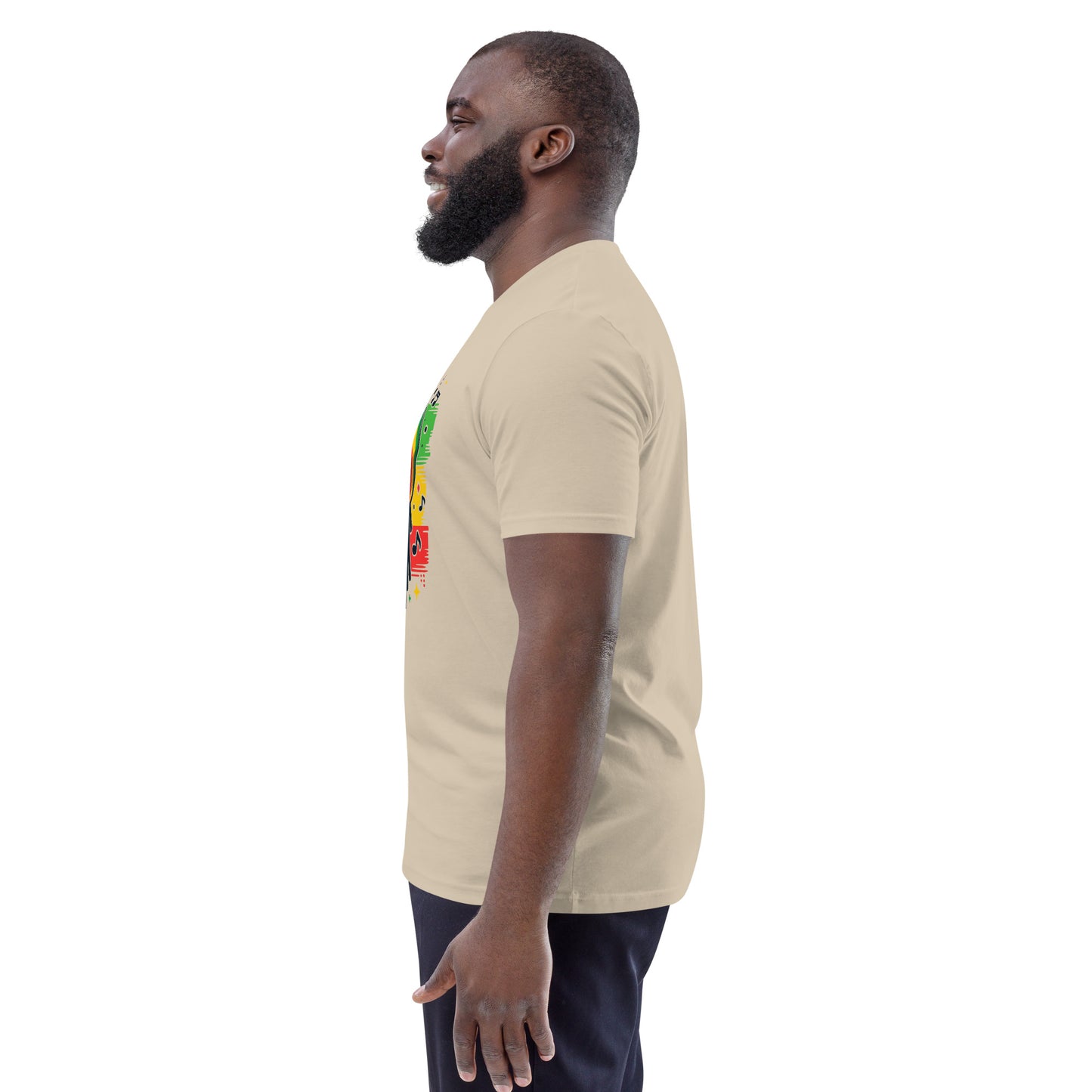 Rasta Man Unisex organic cotton t-shirt