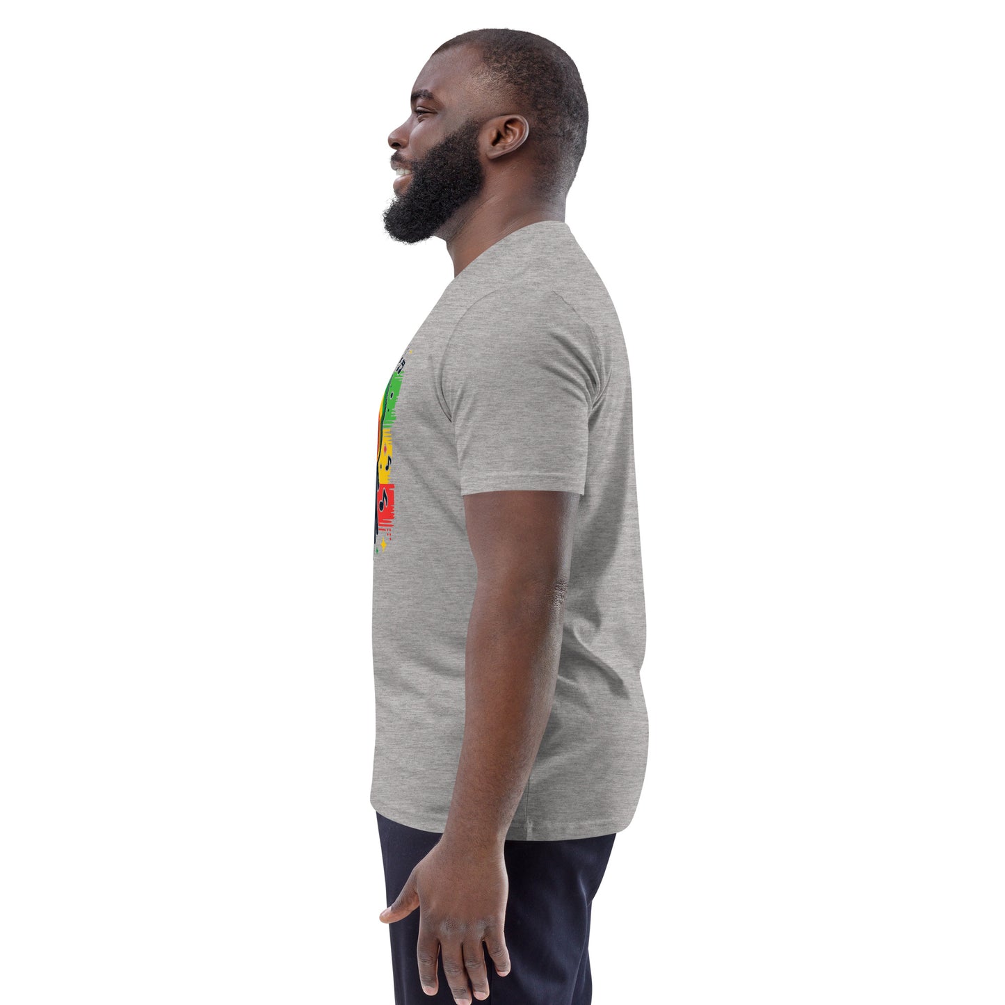 Rasta Man Unisex organic cotton t-shirt