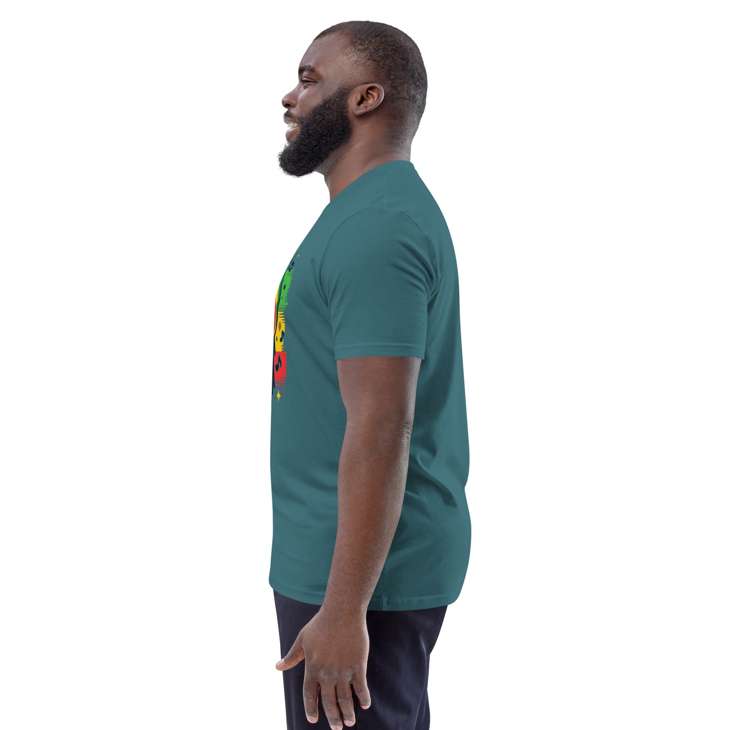 Rasta Man Unisex organic cotton t-shirt