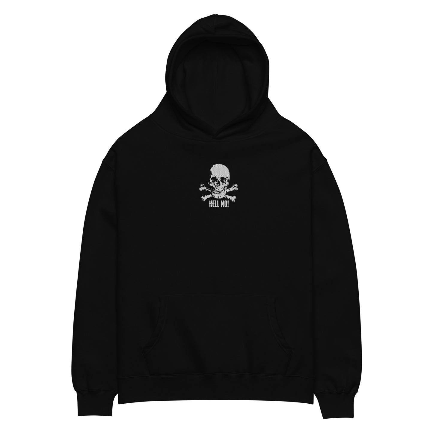 Hell No Unisex oversized hoodie