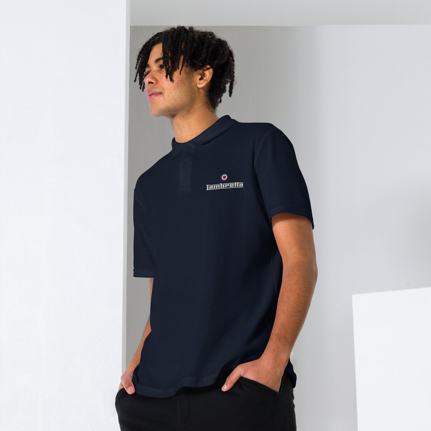 Lambretta Mods Unisex pique polo shirt