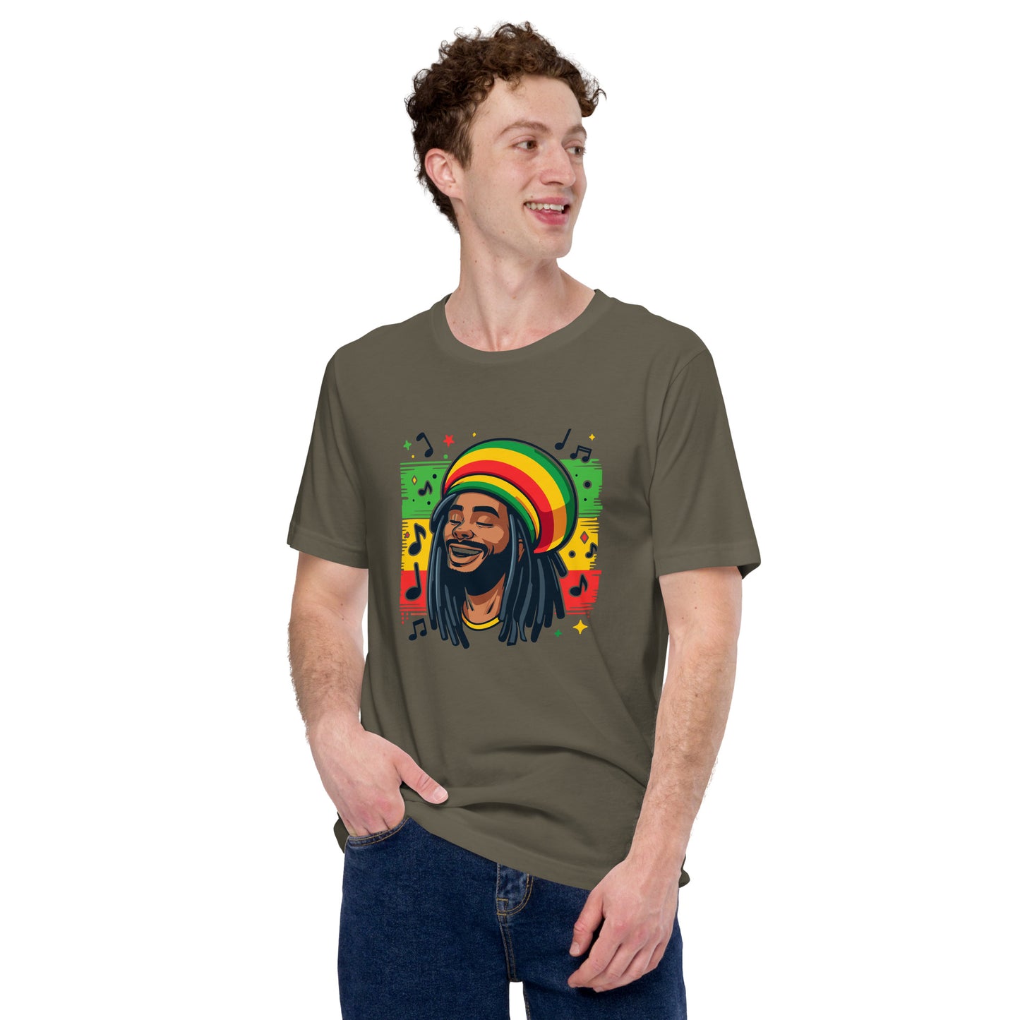 Rasta Man Unisex t-shirt