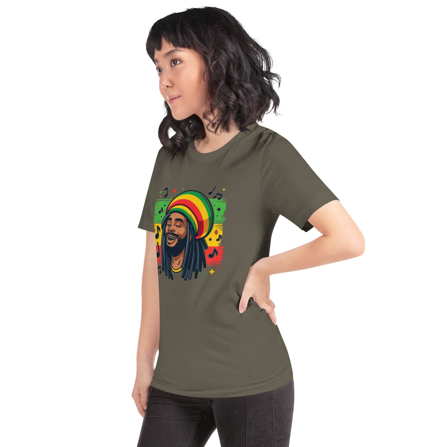 Rasta Man Unisex t-shirt