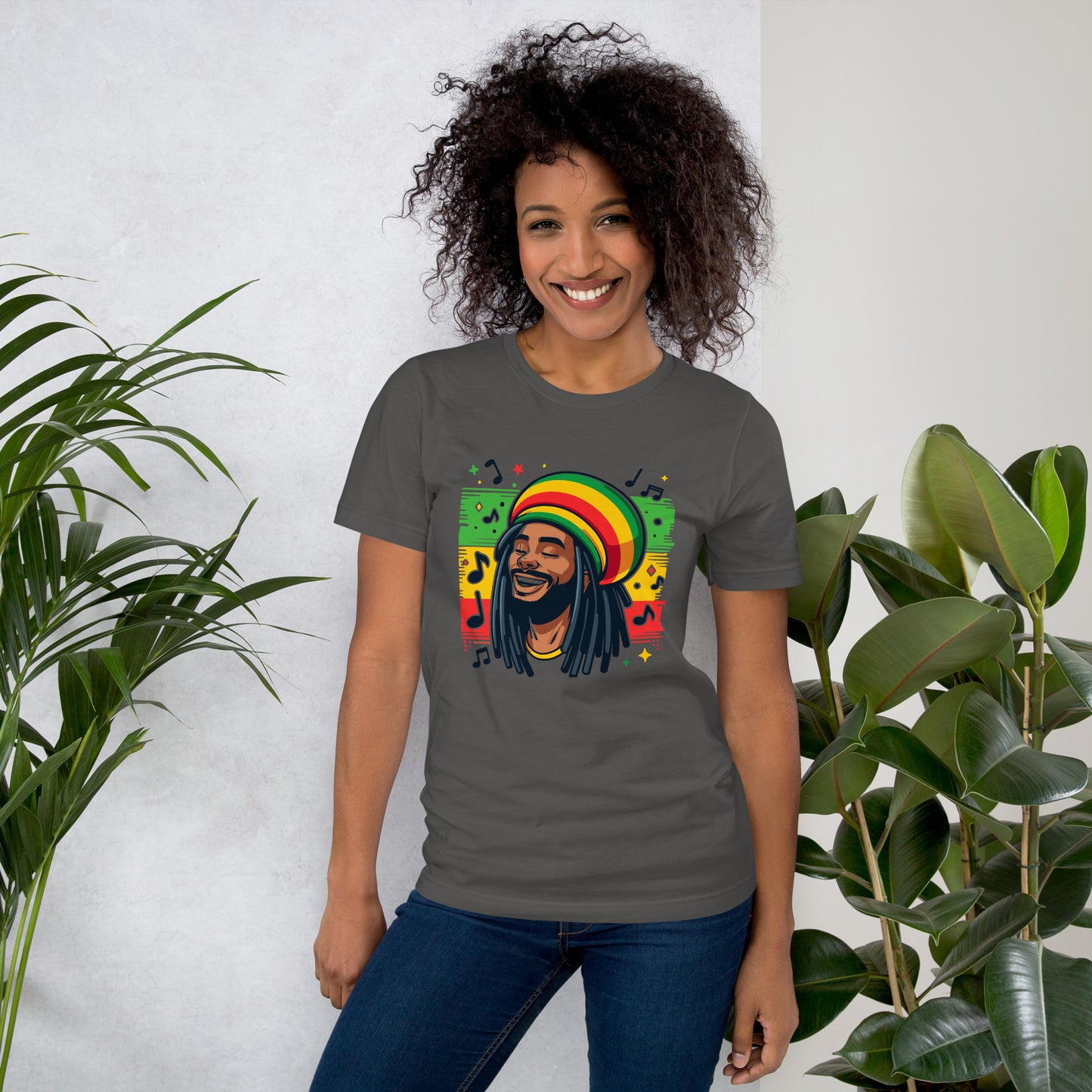 Rasta Man Unisex t-shirt
