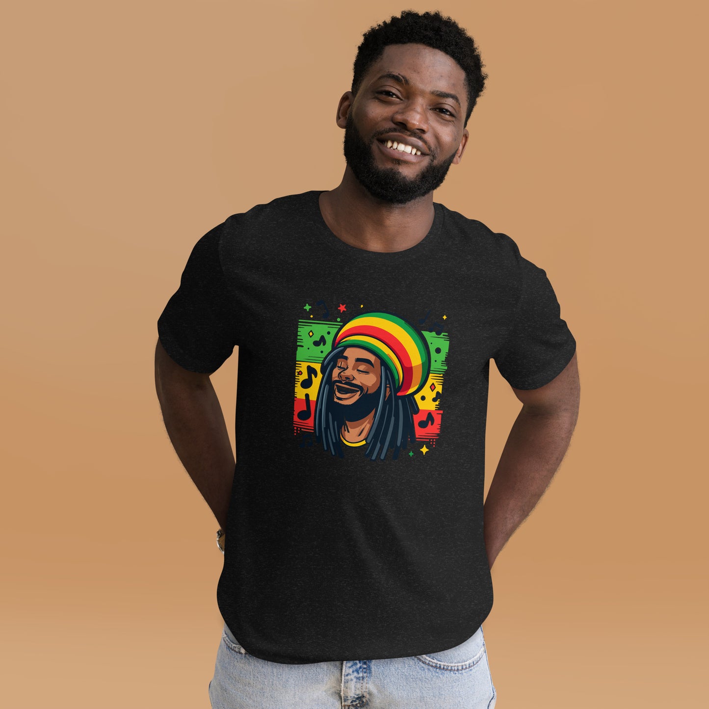 Rasta Man Unisex t-shirt