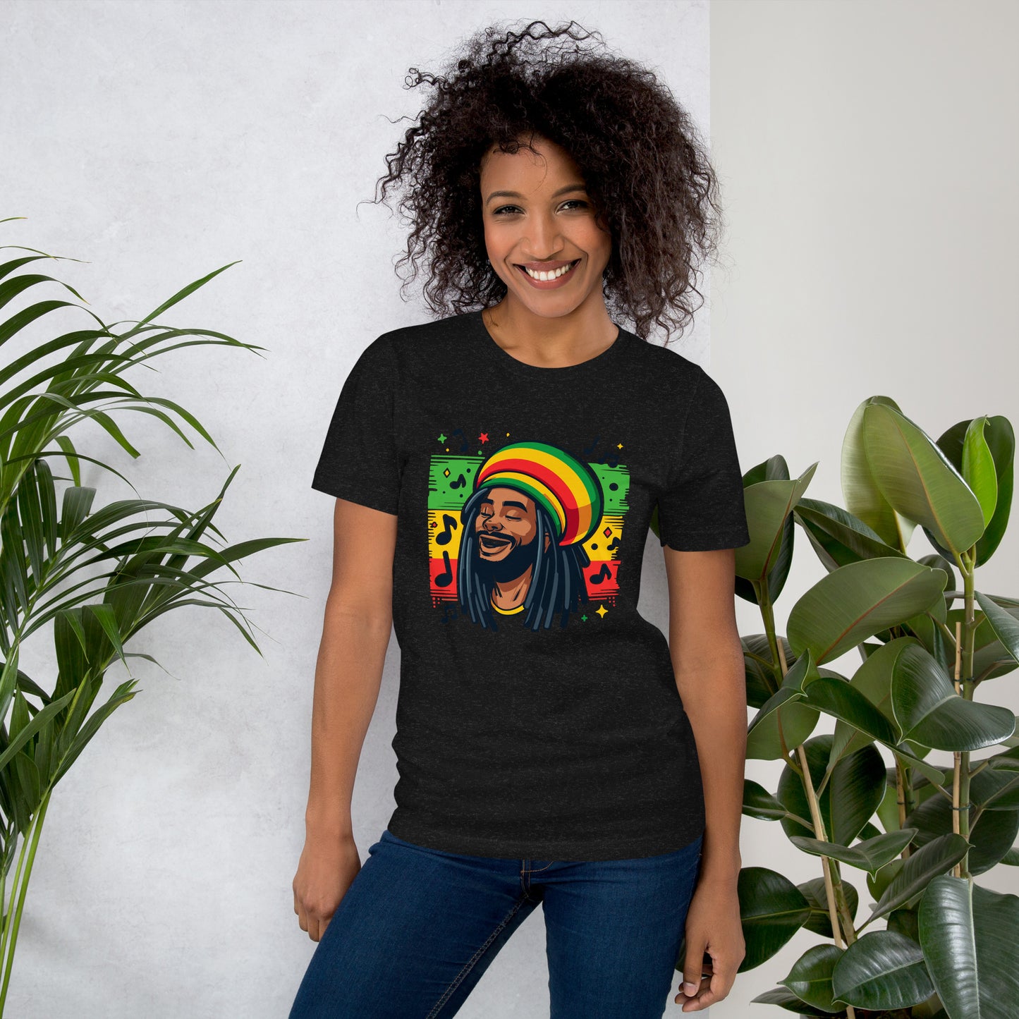 Rasta Man Unisex t-shirt