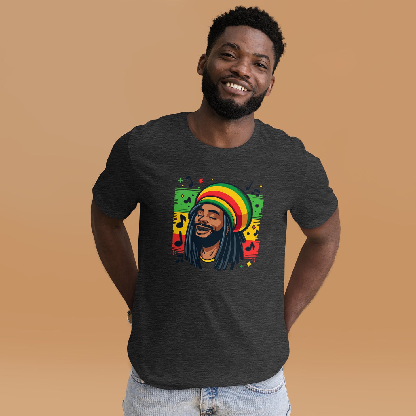 Rasta Man Unisex t-shirt