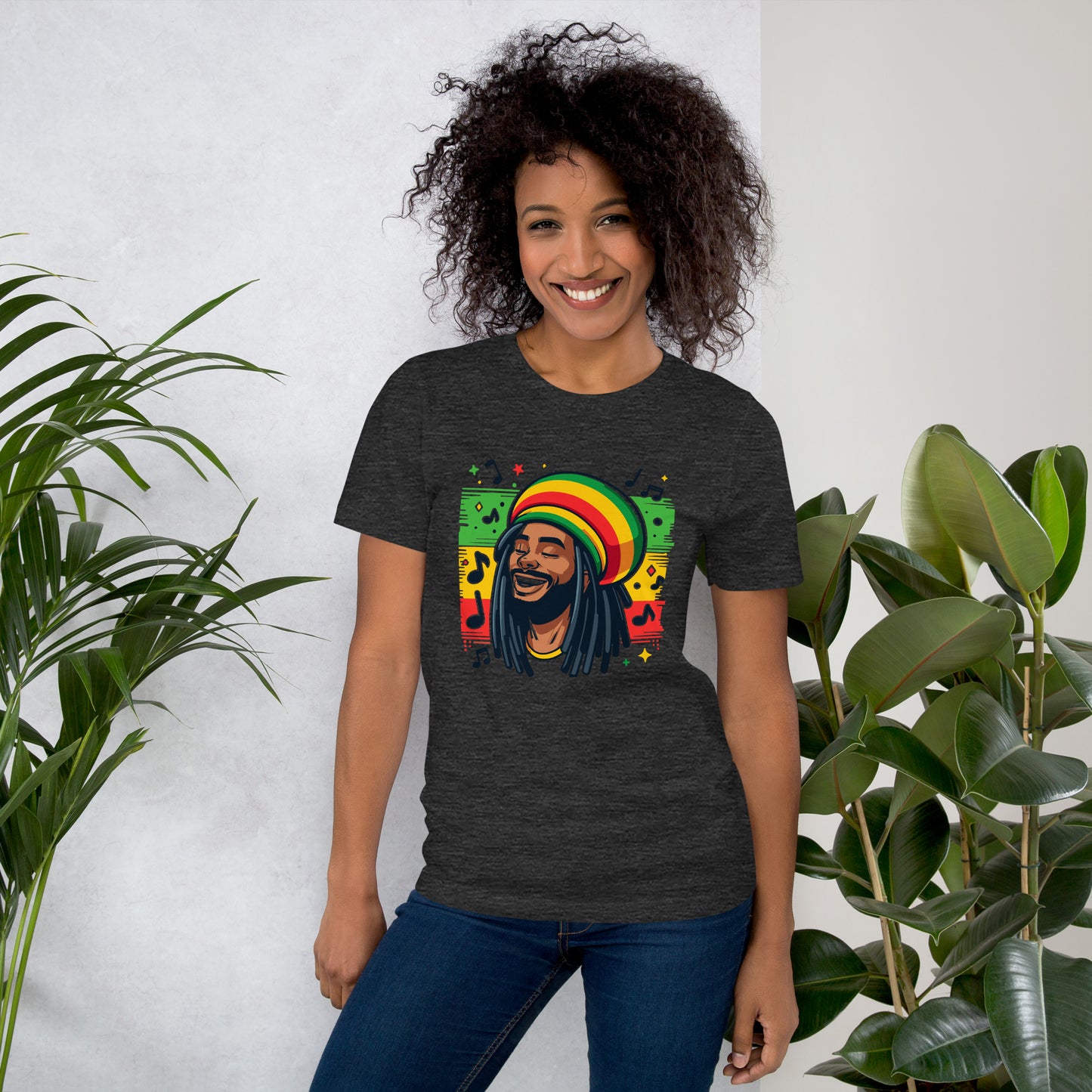 Rasta Man Unisex t-shirt