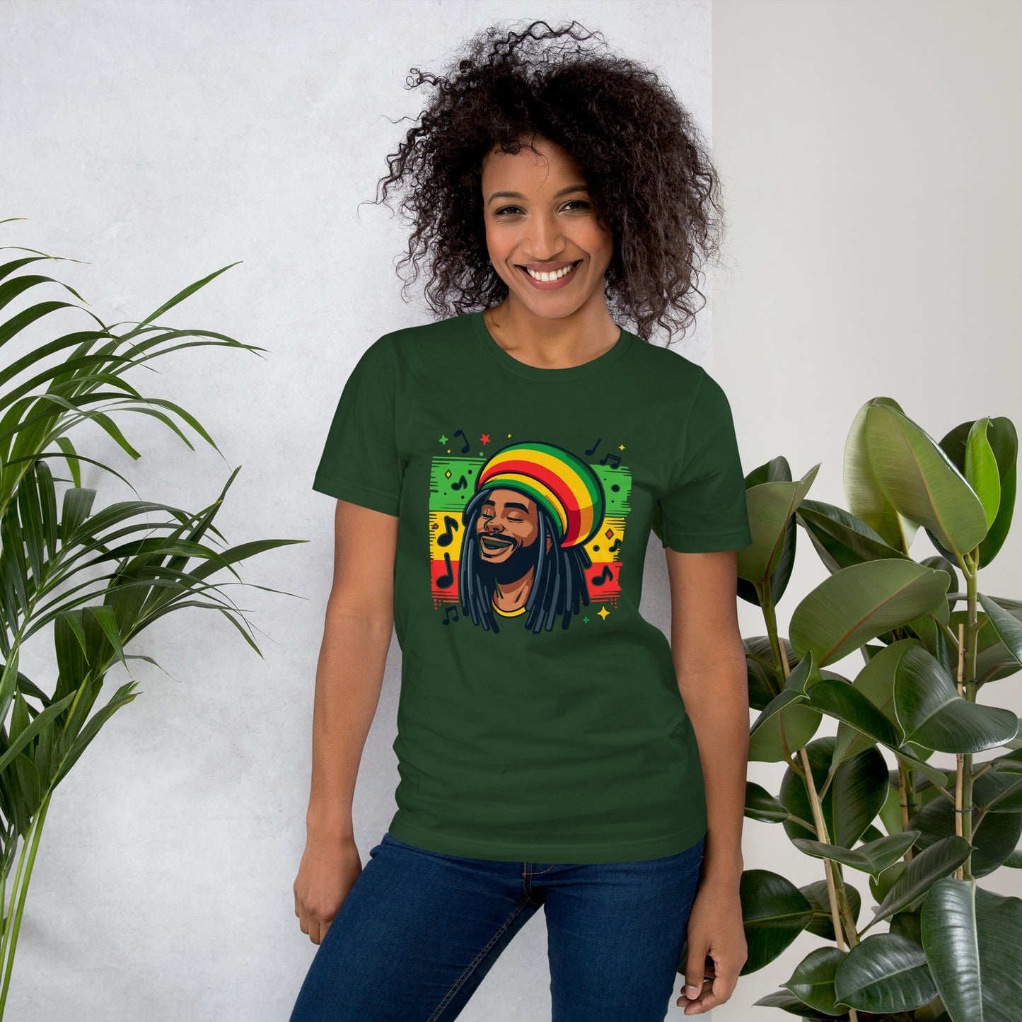 Rasta Man Unisex t-shirt