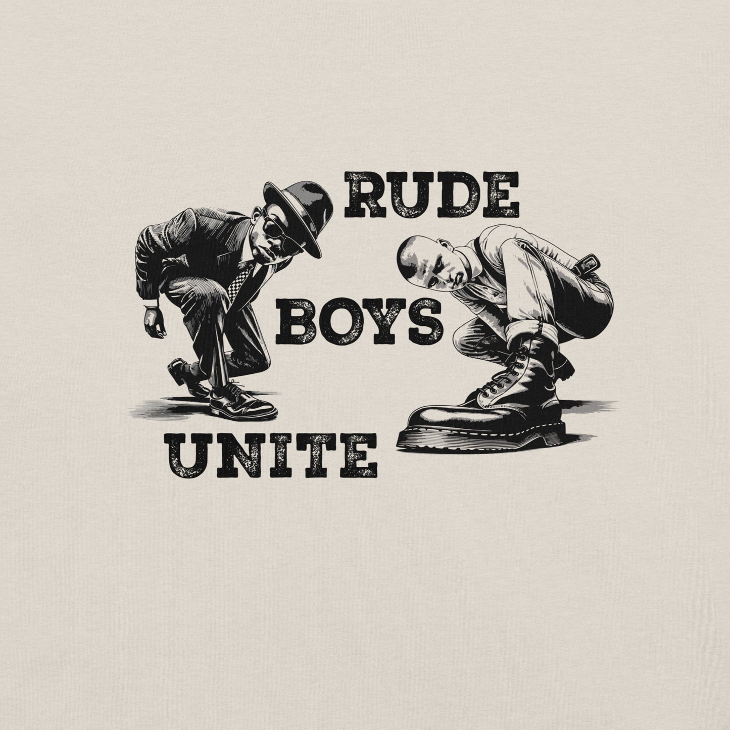 Rudeboys unite Unisex t-shirt