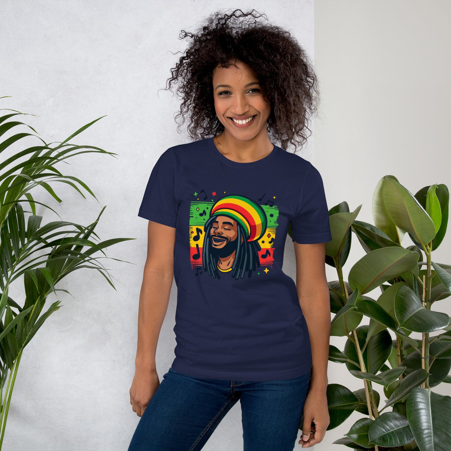 Rasta Man Unisex t-shirt