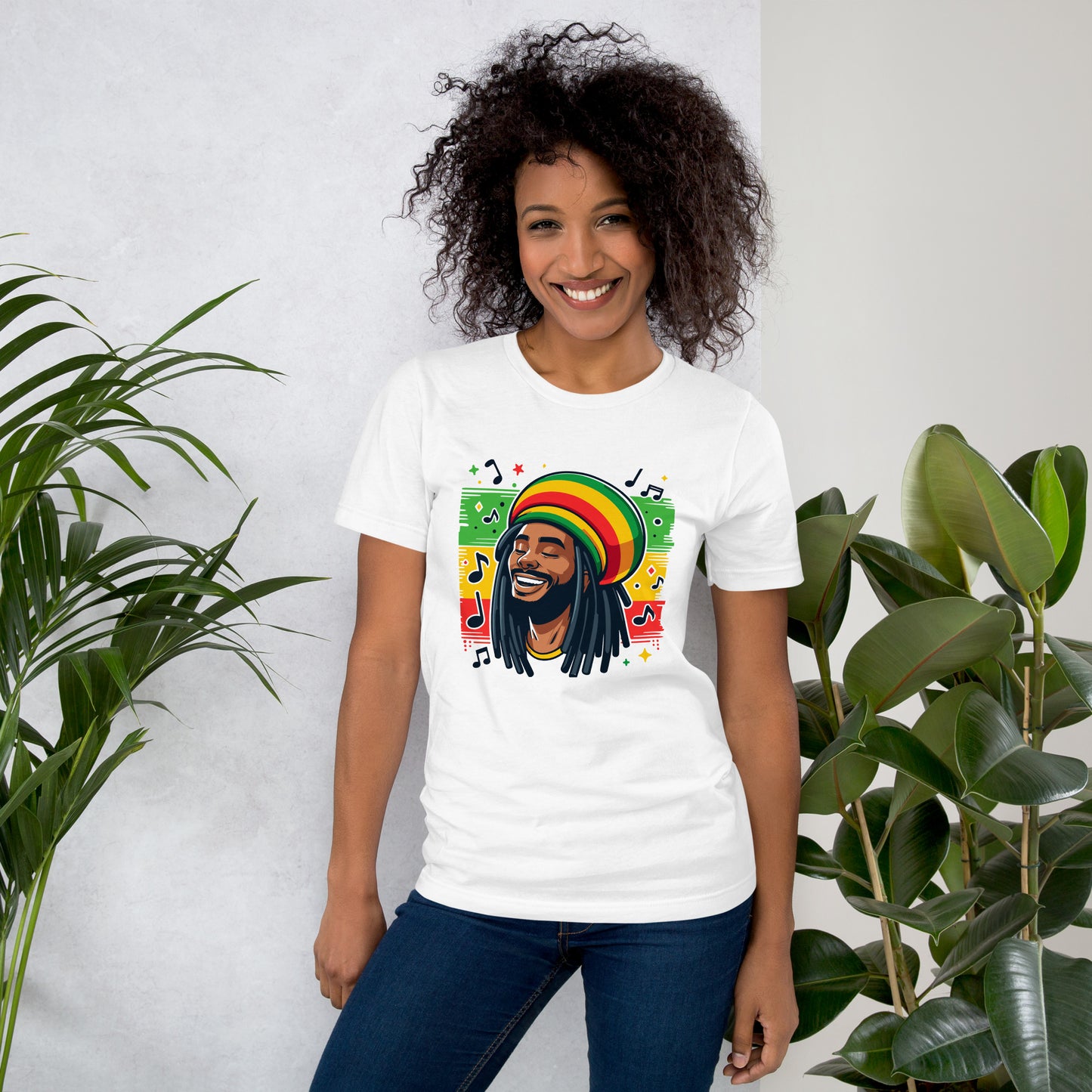 Rasta Man Unisex t-shirt