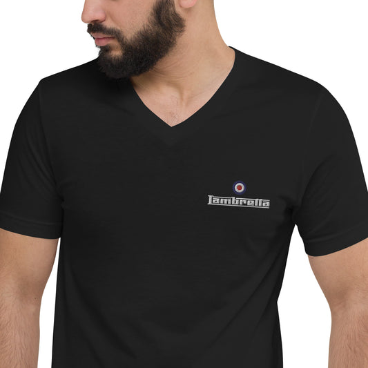 Lambretta Mods Unisex Short Sleeve V-Neck T-Shirt