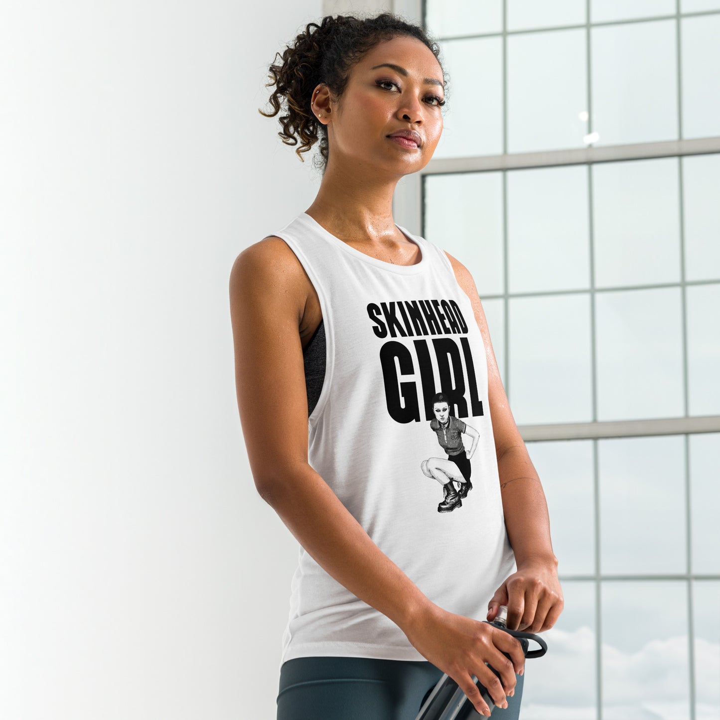 Skinhaed girl Ladies’ Muscle Tank