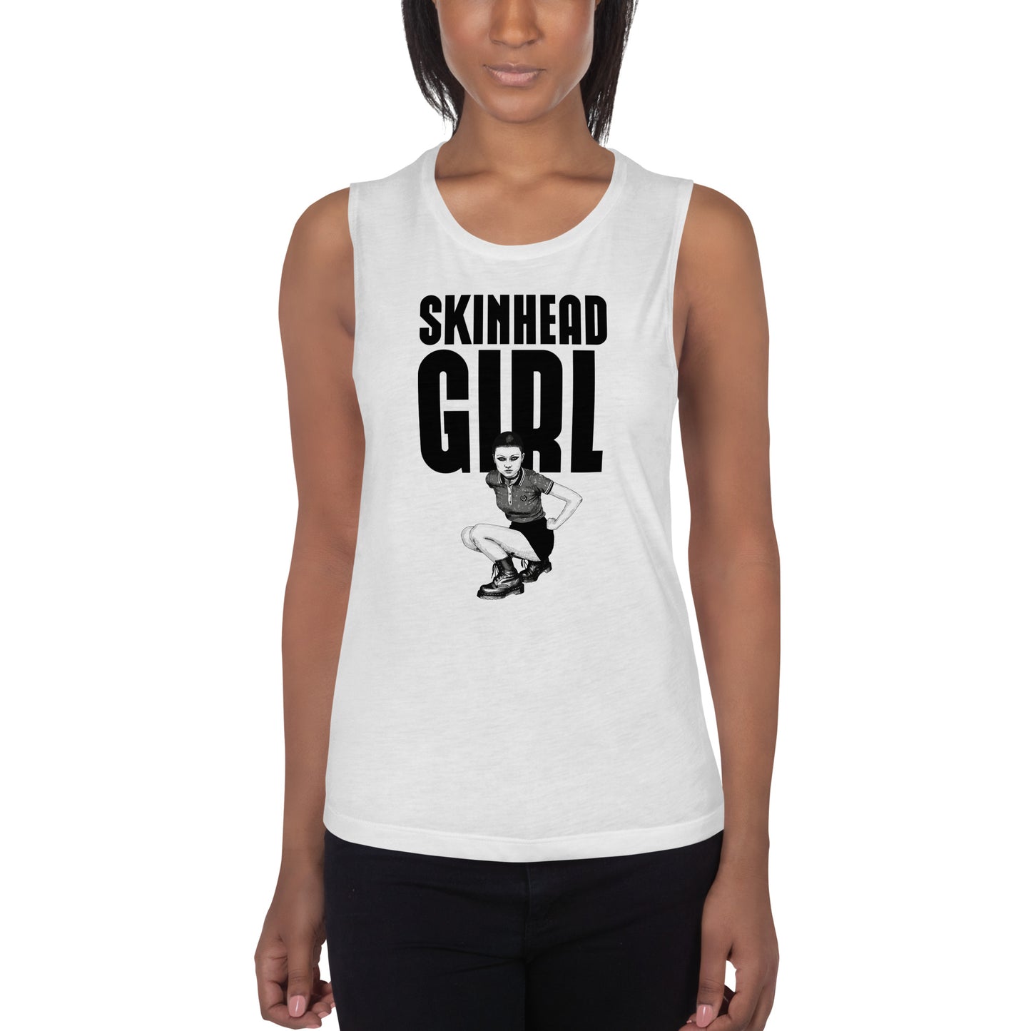 Skinhaed girl Ladies’ Muscle Tank