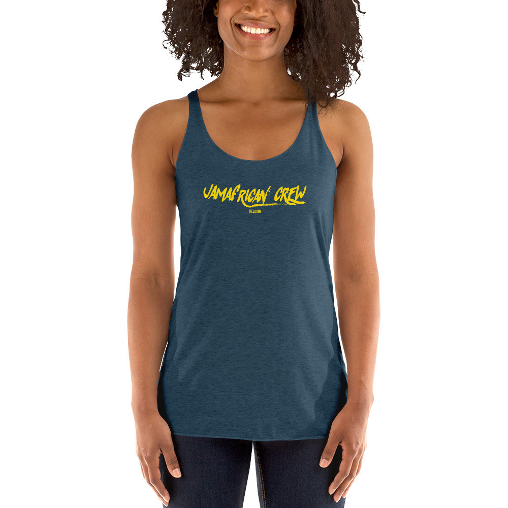 Jamafrican crew Women's Racerback Tank