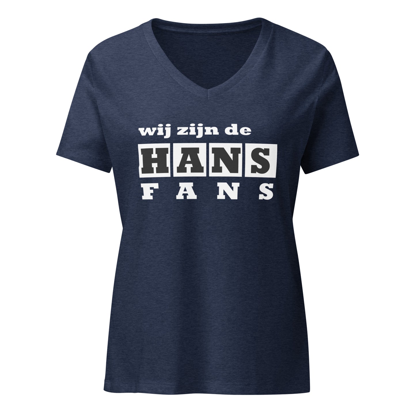 Hans Fans Women’s relaxed v-neck t-shirt