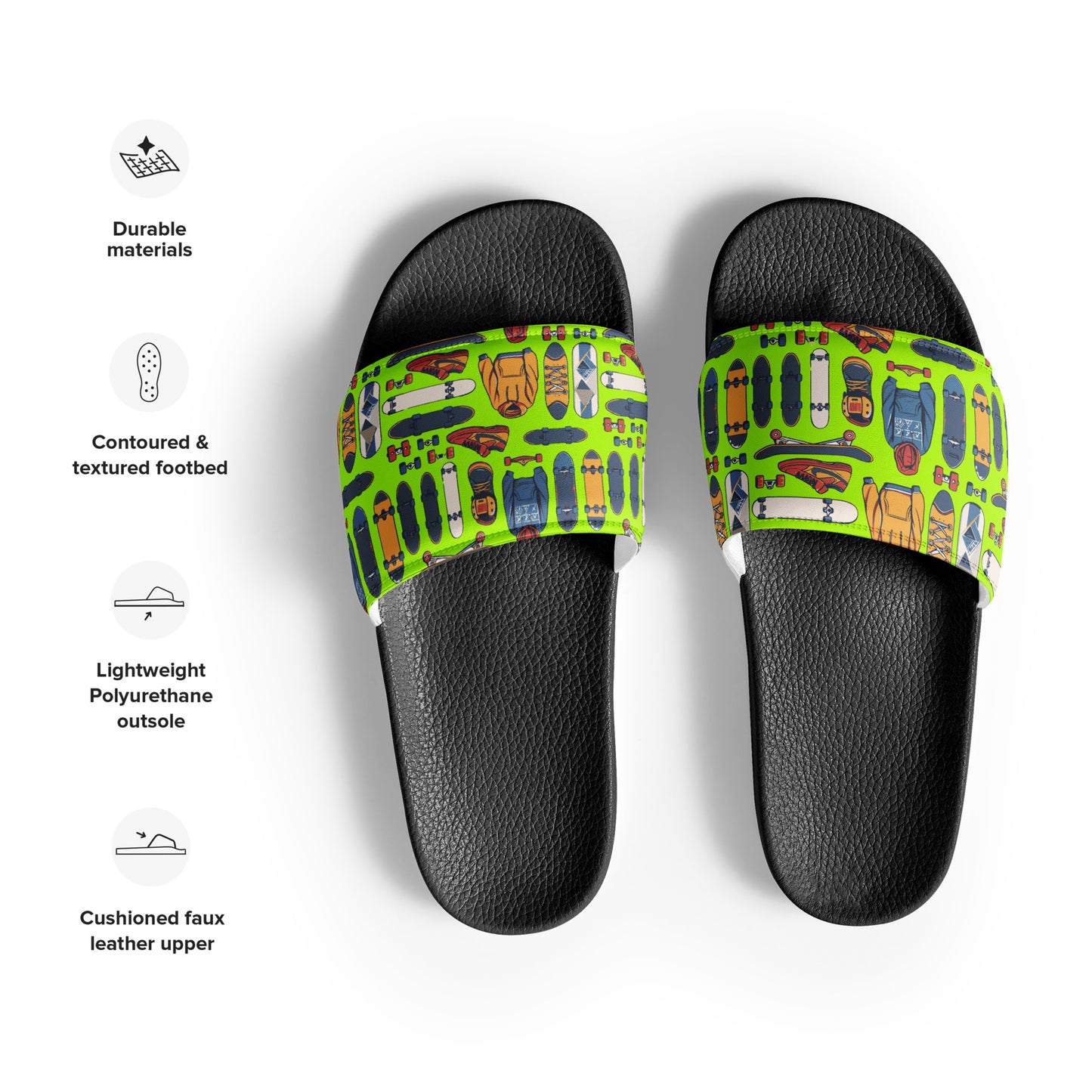 Skaters art Women's slides