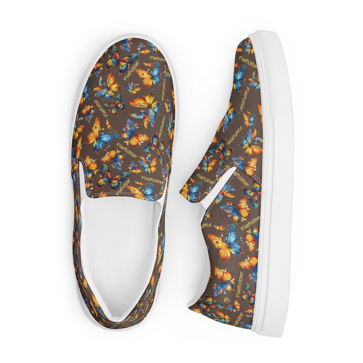 flieflotters butterfly Women’s slip-on canvas shoes