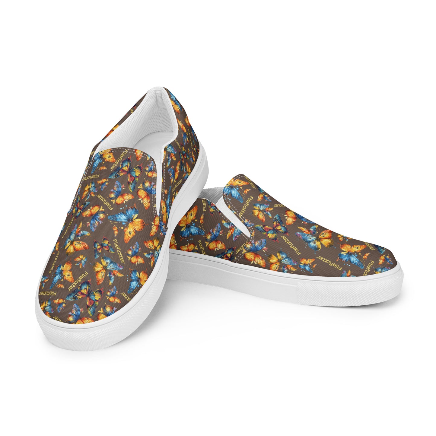 flieflotters butterfly Women’s slip-on canvas shoes