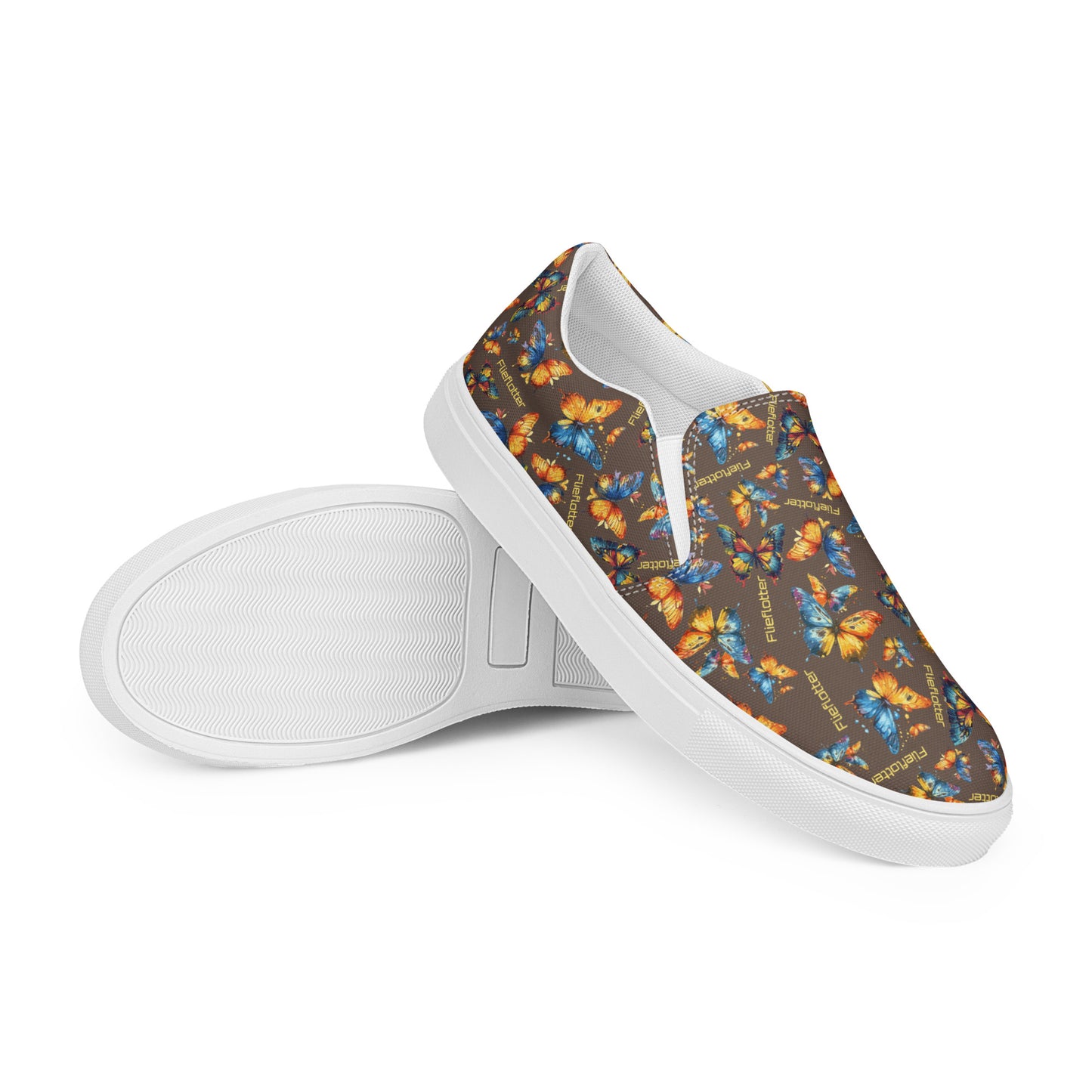 flieflotters butterfly Women’s slip-on canvas shoes